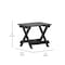 Flash Furniture Black Portable Folding Adirondack Side Table LE-HMP-2012-1620H-BK-GG - alternate 10
